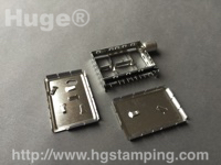 IEC connector with shielding frame for set top box 