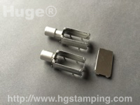 ODM TV board RF connectors with metal shielding 