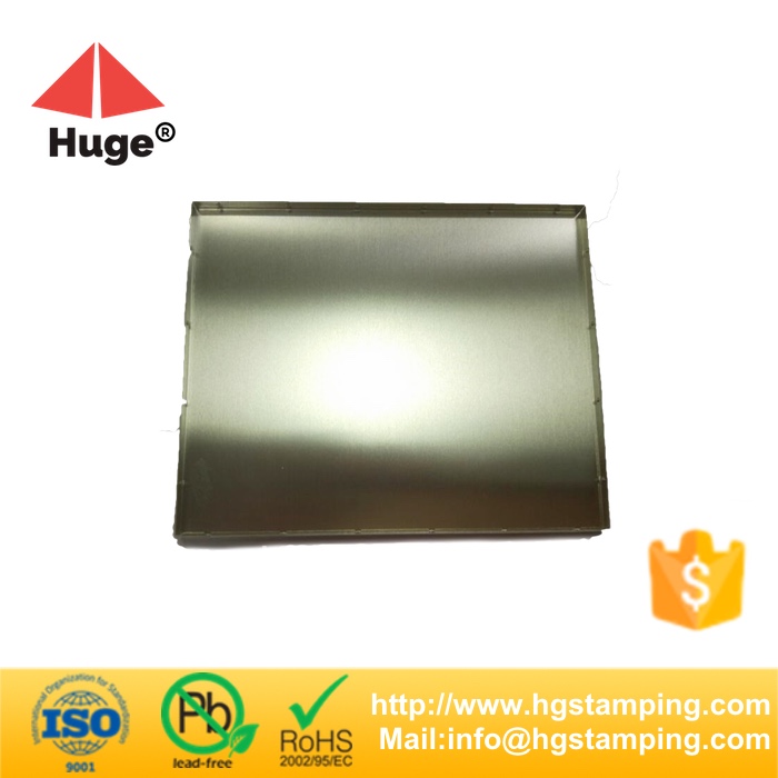 ROHS progressive stamping nickel silver rf shielding can for PCB 