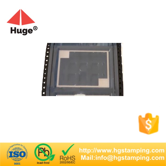 Reel and tape metal shielding frame 