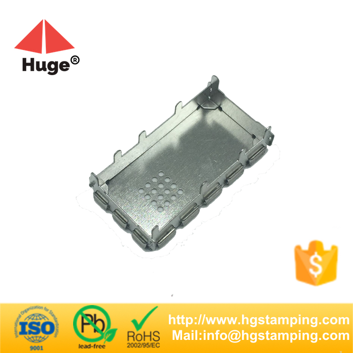 Progressive stamping pcb shielding cans,protects sensitive electronics from electromagnetic interference and heat