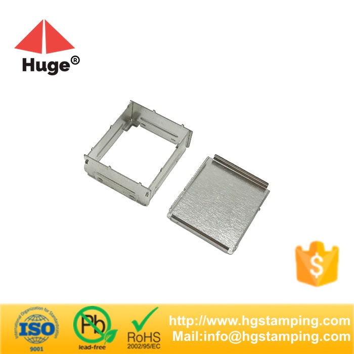  two piece metal RF shielding cover and frame 